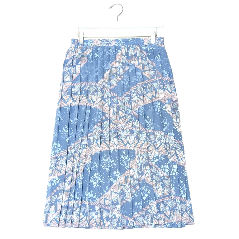 Andrea Gayle | Vintage | Pleated Skirt | Retro | Western | Pastel Colors | Artsy